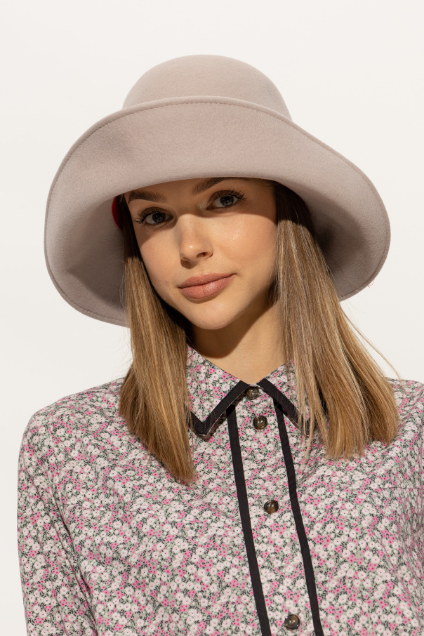 Emporio Armani Wool bowler hat Women's Accessories Vitkac